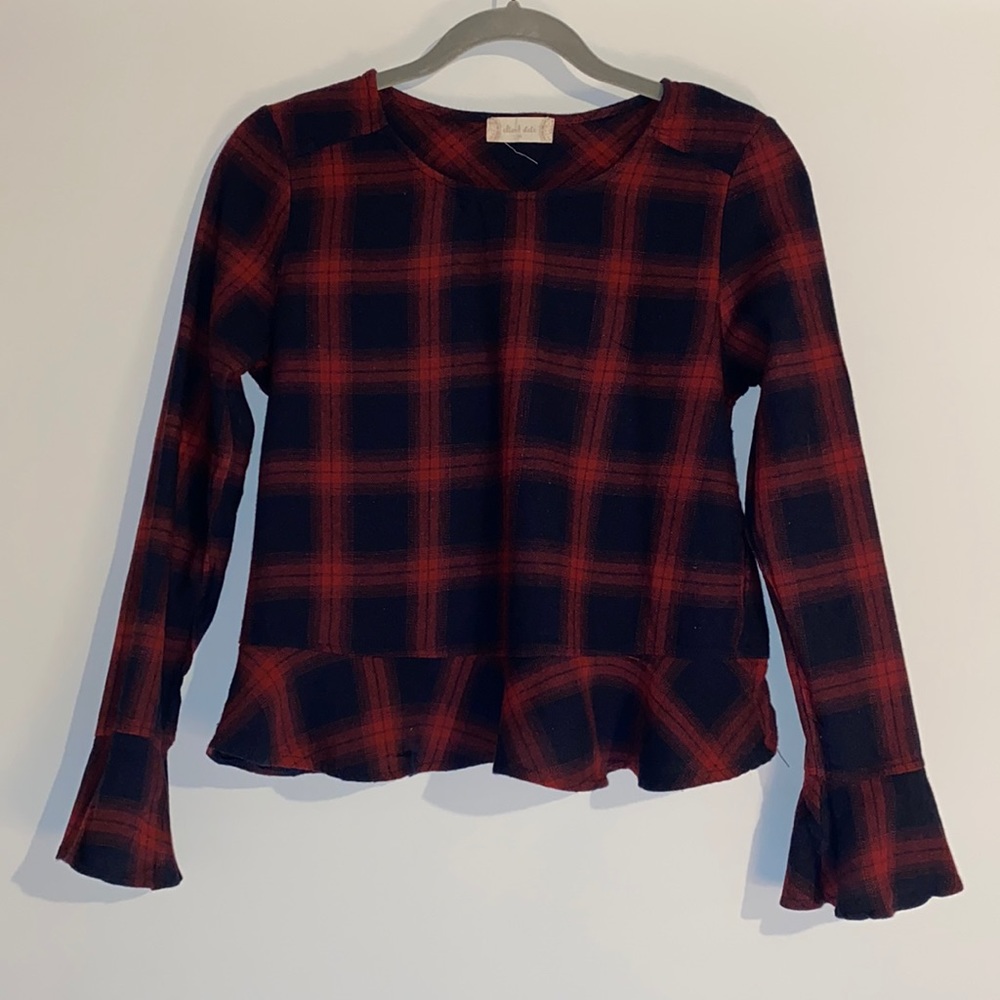 Altar’d State Plaid Blouse